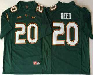 Men's Miami Hurricanes #20 Ed Reed Green Stitched NCAA Nike College Football Jersey,We sell and wholesale Men's Miami Hurricanes #20 Ed Reed Green Stitched NCAA Nike College Football Jersey on line form chian!